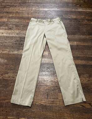 Nike Golf Dri-FIT Flat Front Chino Pants Khaki 34x34